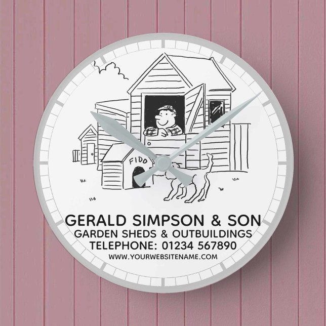 Garden Sheds, Kennels & Outbuilding Rund Klocka (Skapare uppladdad)