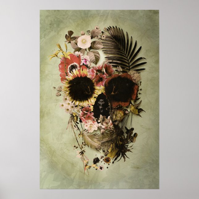 Garden Skull Light Poster (Framsidan)