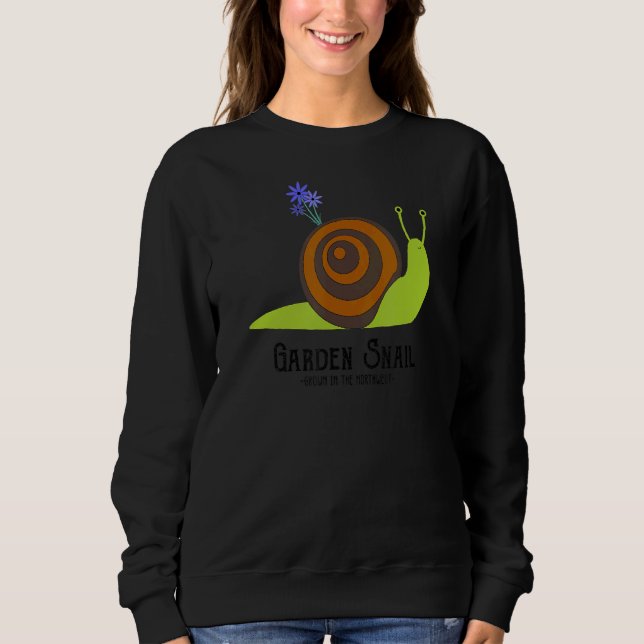 Garden Snigel Snigel Clothing T Shirt (Framsida)
