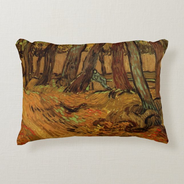Garden St Paul Hospital Figur av Vincent van Gogh Prydnadskudde (Framsidan)