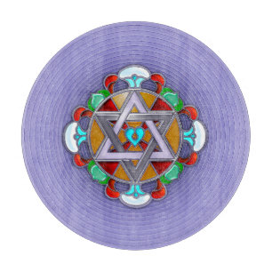 Garden Star i Lilac Charcuterie Board