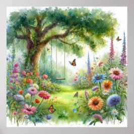 Garden Swing liggande 5 Poster