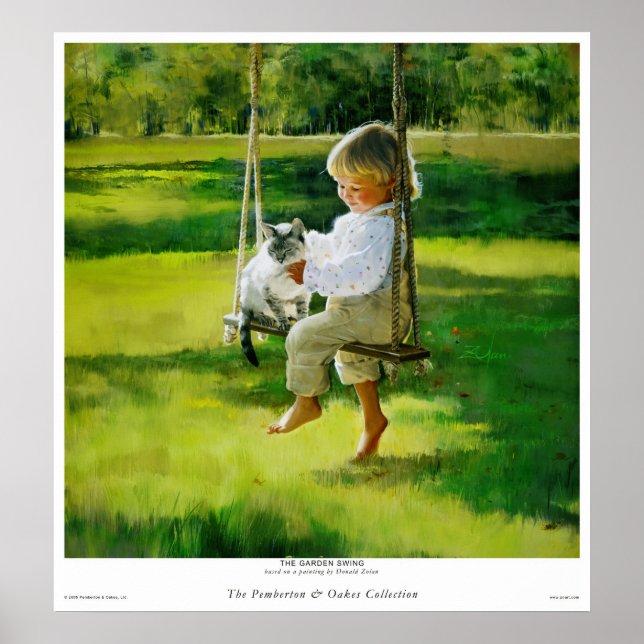 Garden Swing Poster (Framsidan)