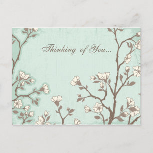 Garden Sympathy Card Vykort