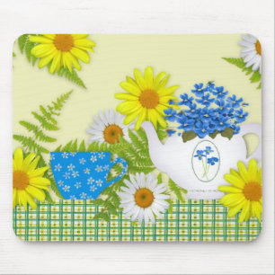 Garden Tea Mousepad Musmatta