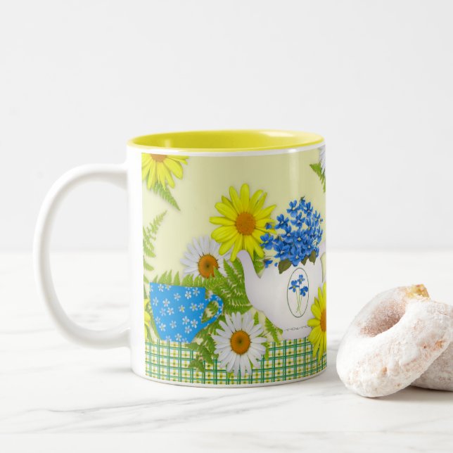 Garden Tea Mugg (Med munk)