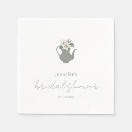 Garden Tea Party möhippa Pappersservett