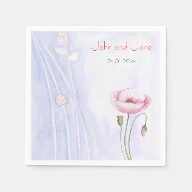 Garden Theme Pappersservett (Framsidan)