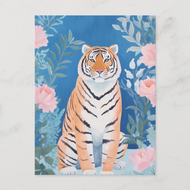 Garden Tiger Vykort (Framsida)