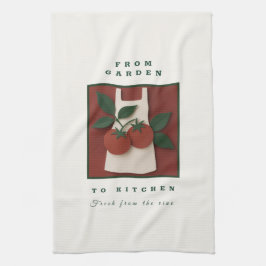 Garden till Kitchen Tomato Apron - Farm Fresh Gift Kökshandduk