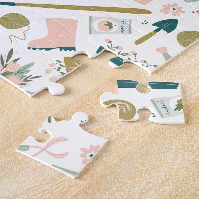 Garden Time Jigszawa Puzzle Pussel (Sidan)