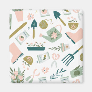 Garden Time Magnet