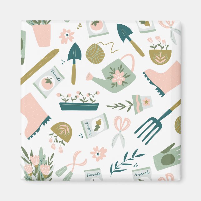 Garden Time Magnet (Framsidan)