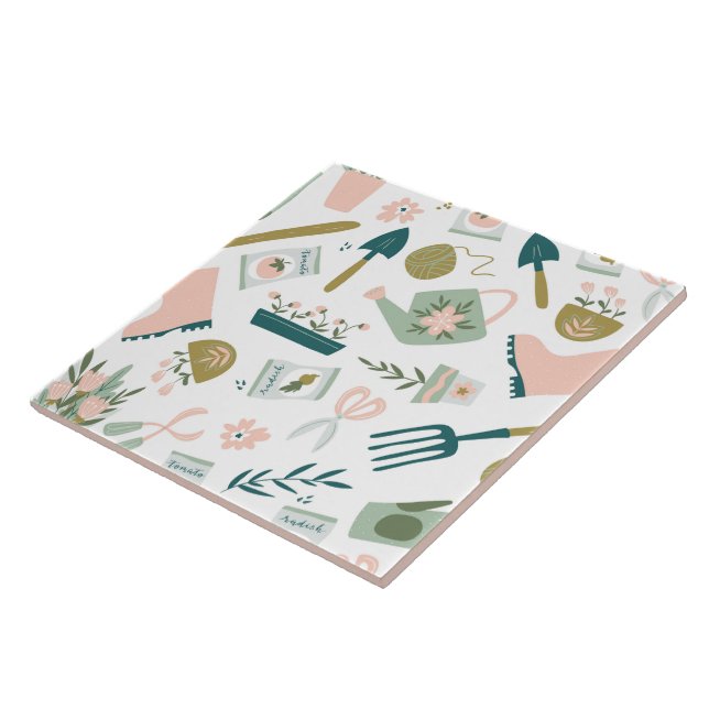 Garden Time Tile Kakelplatta (Sidan)