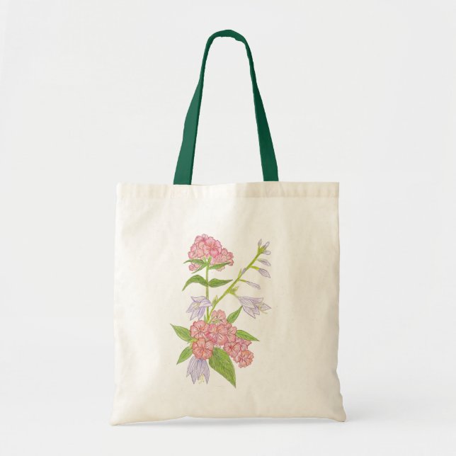 Garden Tote Bag Tygkasse (Framsidan)