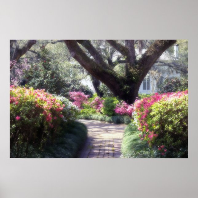 Garden Väg Poster (Framsidan)