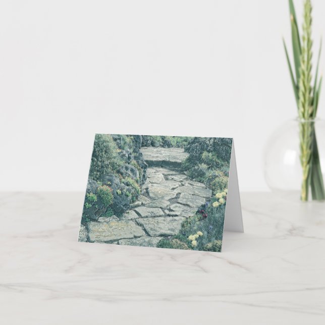 Garden Väg - tack för ditt kort (Framsida)