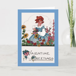 Garden Valentine Hälsning Helgkort