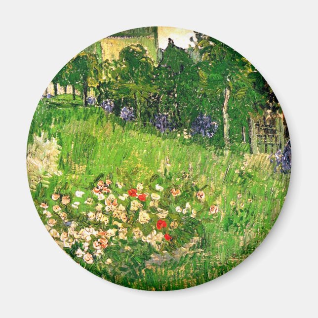 Garden Van Gogh Fine Art Magnet (Framsidan)