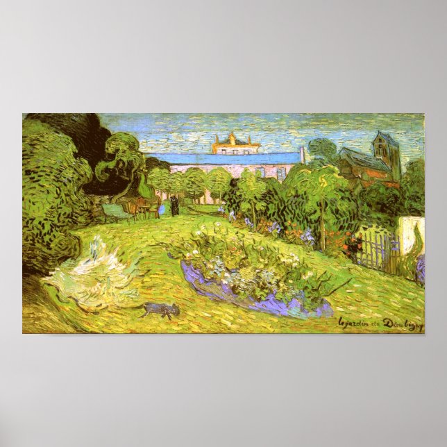Garden Van Gogh Fine Art Poster (Framsidan)