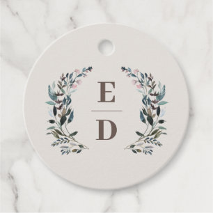 Garden Vapensköld   Äggskal   Bröllop Monogram Gåvor Etiketter