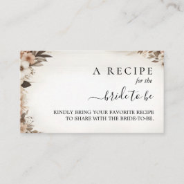 Garden Vår Wood Boho Rustic Möhippa Tilläggskort