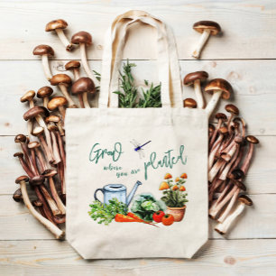 Garden Veggies Sayed Watering Can Tygkasse