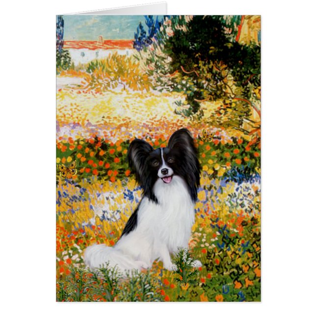 Garden (VG) - Papillon 1 Hälsningskort (Framsidan)