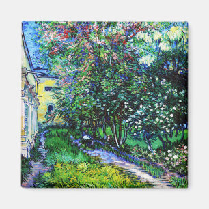 Garden vid asyl på Saint-Rémy, Van Gogh Magnet