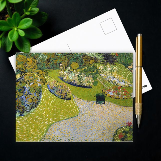 Garden vid Auvers, Vincent van Gogh Vykort (Skapare uppladdad)