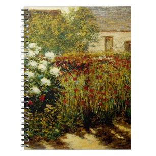 Garden vid Giverny Anteckningsbok Med Spiral