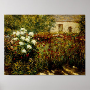 Garden vid Giverny Poster