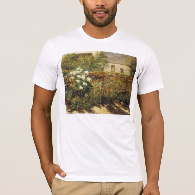 Garden vid Giverny T Shirt (Framsida)