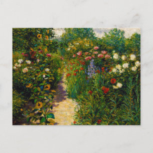 Garden vid Giverny Vykort