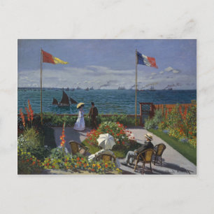 Garden vid Sainte-Adresse (1867) Vykort