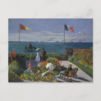 Garden vid Sainte-Adresse (1867) Vykort