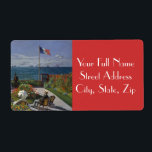 Garden vid Sainte-Adresse av Claude Monet Fraktsedel<br><div class="desc">Garden på Sainte-Adresse är en målning av den Fransk konstapeln Claude Monet. (Olja på arbetsyta, 98, 1 cm x 129, 9 cm). Målningen förvärvades av konstmuseet i Metropolitan efter en auktionsförsäljning på Christie's i december 1967, under Fransken La terasse à Sainte-Adresse.[1] Målningen utställdes vid den 4:e Impressionistiska utställningen i Paris...</div>