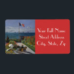 Garden vid Sainte-Adresse av Claude Monet Fraktsedel<br><div class="desc">Garden på Sainte-Adresse är en målning av den Fransk konstapeln Claude Monet. (Olja på arbetsyta, 98, 1 cm x 129, 9 cm). Målningen förvärvades av konstmuseet i Metropolitan efter en auktionsförsäljning på Christie's i december 1967, under Fransken La terasse à Sainte-Adresse.[1] Målningen utställdes vid den 4:e Impressionistiska utställningen i Paris...</div>