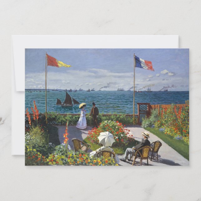Garden vid Sainte-Adresse | Claude Monet (Framsida)