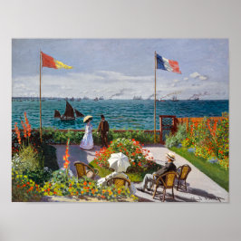 Garden vid Sainte-Adresse | Claude Monet | Poster