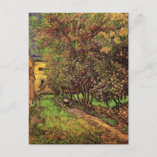 Garden vid sjukhuset Saint-Paul, Vincent van Gogh Vykort