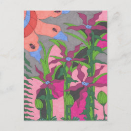 Garden vid Twilight Vykort