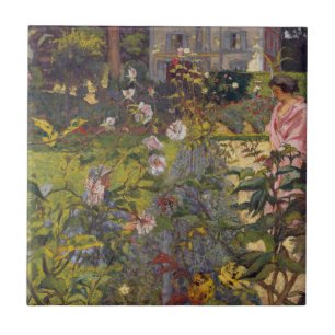 Garden vid Vaucresson Kakelplatta