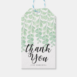 Garden Vine Watercolor | TACK Presentetikett