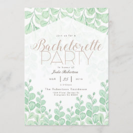 Garden Vines | Inbjudan till Bachelorette-partiet