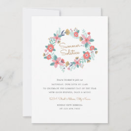 Garden Wandedräkt Sommarvätska Inbjudan