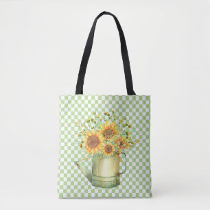 Garden Watering can Sunblommor Tygkasse