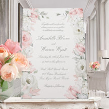 Garden Wedding Blommigt & Vit ros