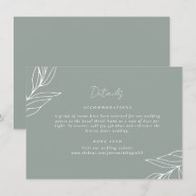 Garden Wedding Botanical Löv