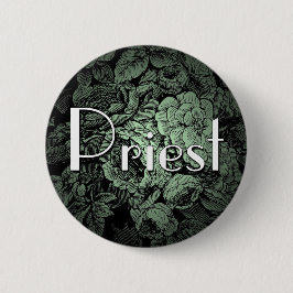 Garden Wedding Button: Priest Knapp